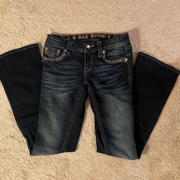 Rock Revival Jazlyn Jeans 26 - Picture 1 of 5